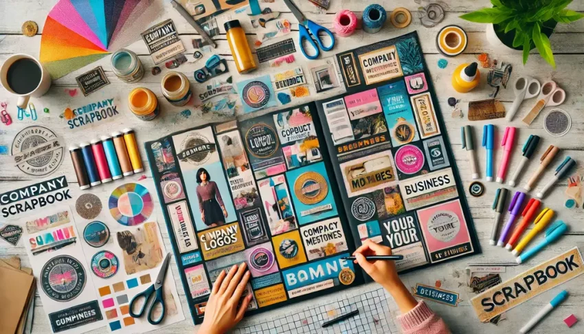Hur du gör en scrapbook till ditt företag eller varumärke