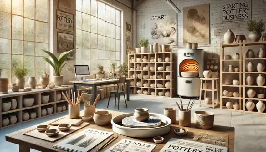 En guide till att starta din egen keramikverksamhet