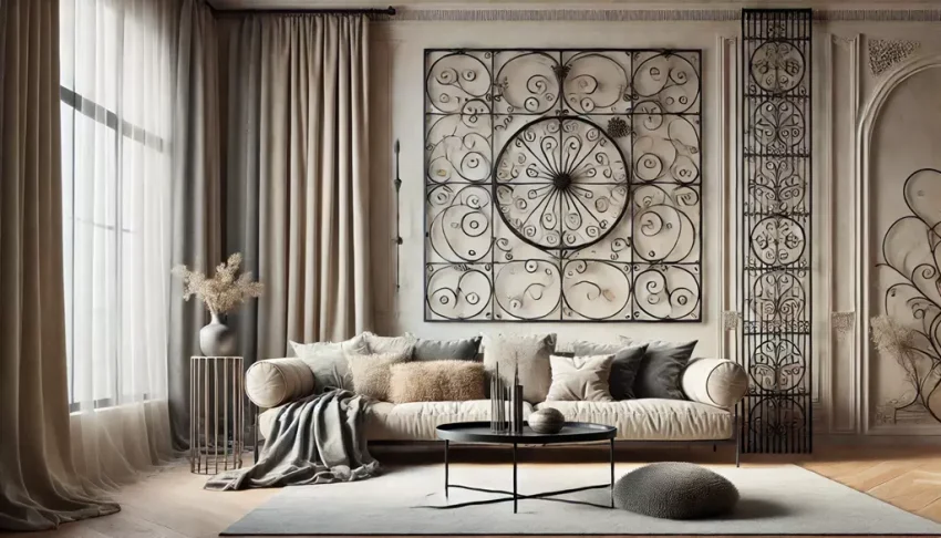 Hur man kombinerar konstsmide med textilier i inredningsdesign