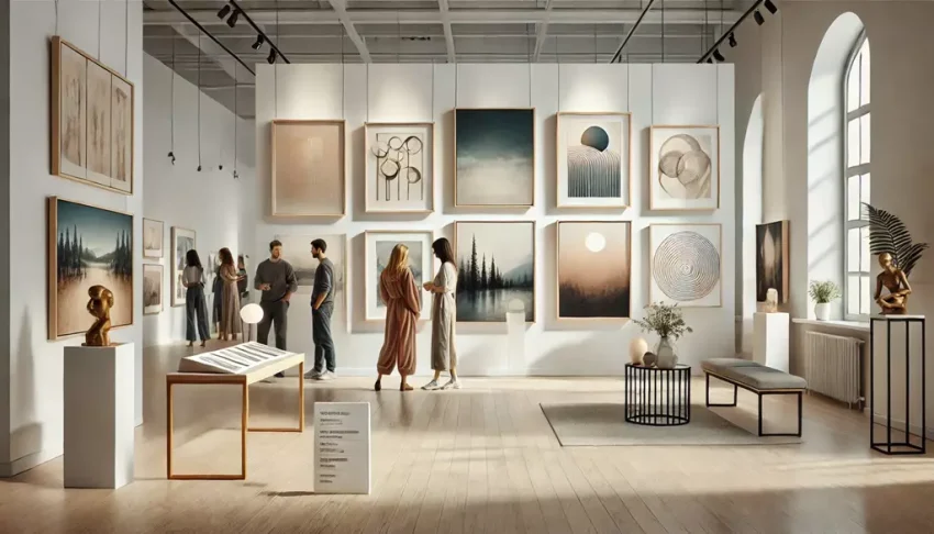 Skapa din första konstutställning hur du förbereder och genomför en utställning