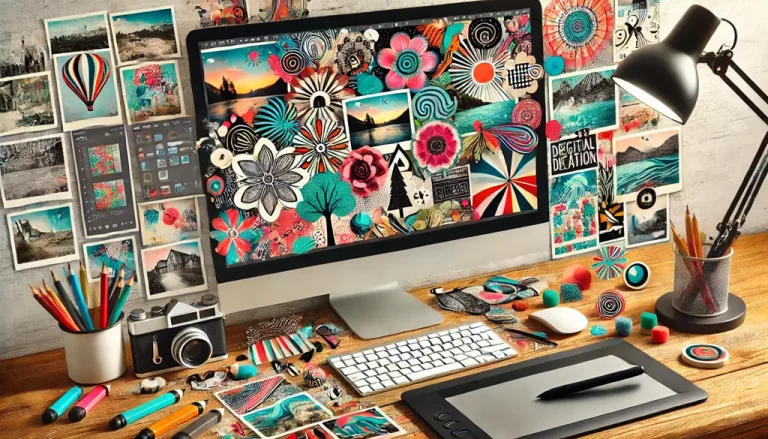 Skapa dina första digitala collage - hur du kombinerar foton och illustrationer