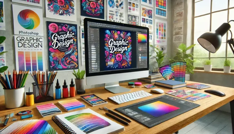 Skapa egna grafiska designprojekt för trycksaker och digital media