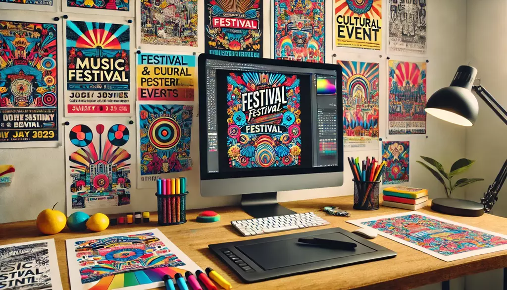 Hur du skapar affischer för musikfestivaler och kulturevenemang - Studio44