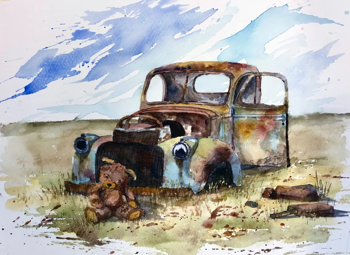 Enkla tekniker för dig som vill måla akvarell som nybörjare